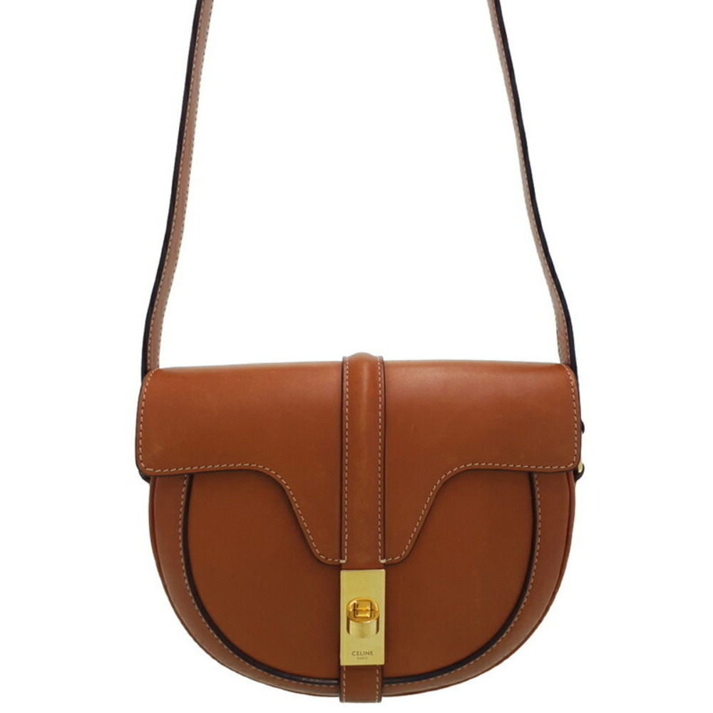 Celine Belt Bag 2way Crossbody Grained Calfskin Leather